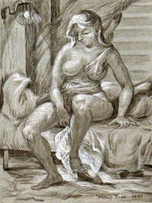 Lot 35 - Mary E. Fife American, 1898-1990 (i) Two Girls...