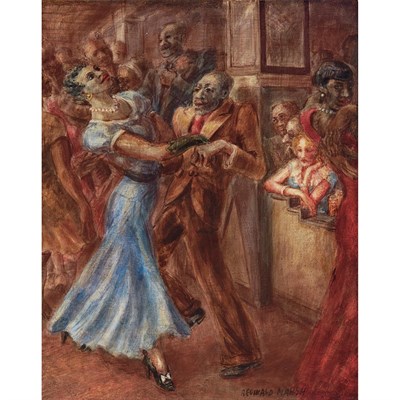 Lot 119 - Reginald Marsh American, 1898-1954 Savoy...