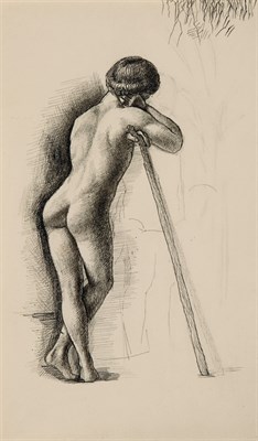 Lot 63 - Jared French American, 1905-1987 Back View...