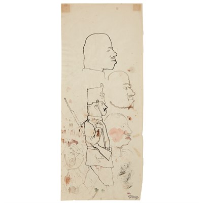 Lot 35 - George Grosz German, 1893-1959 World War I...