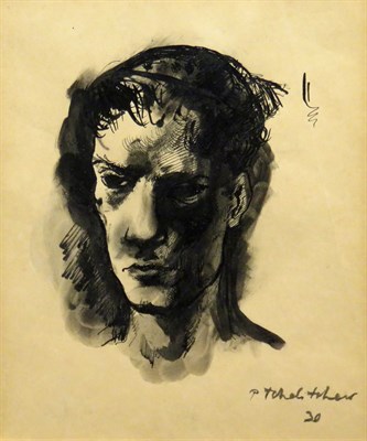 Lot 112 - Pavel Tchelitchew Russian, 1898-1957 Head of a...