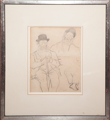Lot 62 - Jerome Myers American, 1867-1940 Man on a...