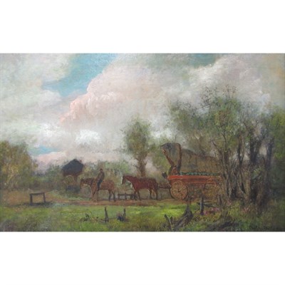 Lot 59 - Charles Henry Miller American, 1842-1922 Horse-...