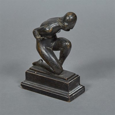 Lot 42 - Mario Korbel American, 1882-1954 Kneeling...