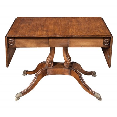 Lot 646 - Regency Mahogany Sofa Table First quarter of...