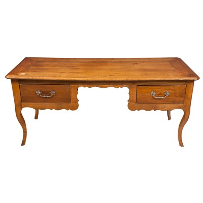 Lot 444 - French Provincial Fruitwood Desk Height 29...