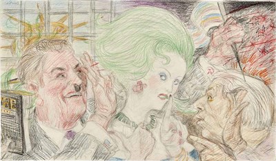 Lot 126 - Paul Cadmus American, 1904-1999 Kunisada Chez,...