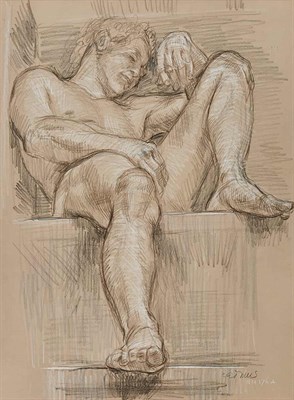 Lot 22 - Paul Cadmus American, 1904-1999 Male Nude NM...