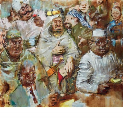 Lot 131 - Jack Levine American, 1915-2010 Ethnikon, 1977...