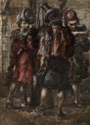 Lot 121 - Reginald Marsh American, 1898-1954 Waiting for...