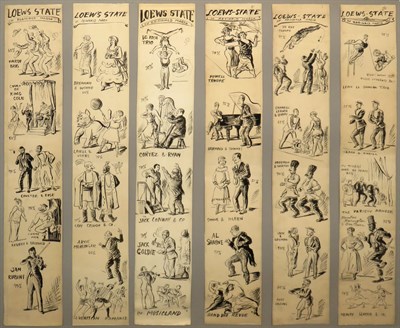 Lot 63 - Reginald Marsh American, 1898-1954 Loews State:...