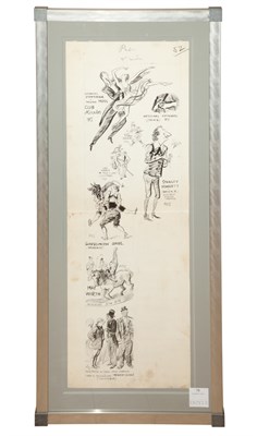 Lot 75 - Reginald Marsh American, 1898-1954 George...