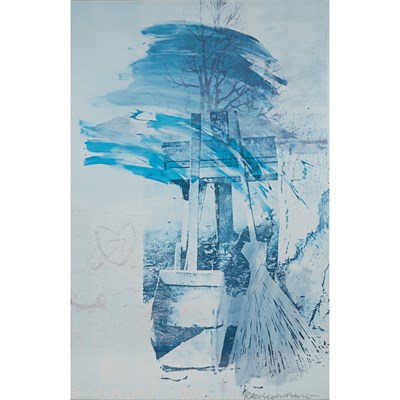 Lot 107 - Robert Rauschenberg EARTH DAY Color offset...