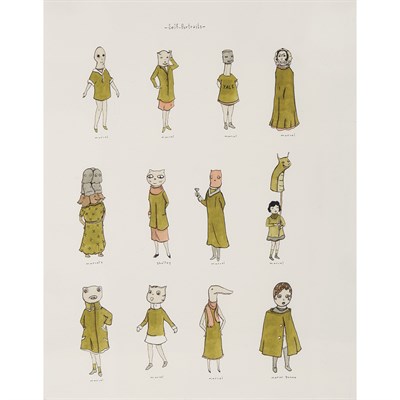 Lot 158 - Marcel Dzama Canadian, b. 1974 Self Portraits...
