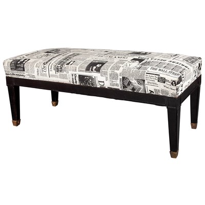Lot 366 - Attributed to Maison Jansen Bench, last...
