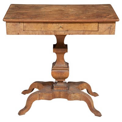 Lot 456 - Continental Burrwood Console Height 29 inches,...