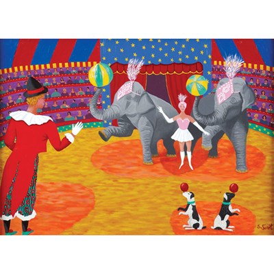 Lot 83 - Sophie Sirot French, b. 1950 Under the Big Top...