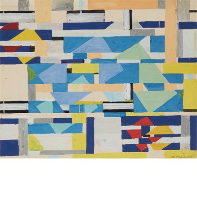 Lot 103 - Albert Swinden American, 1901-1961 Study, 1953...