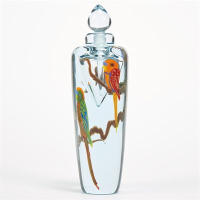Lot 266 - Perfume Bottle with Parrot Decoration Richard...