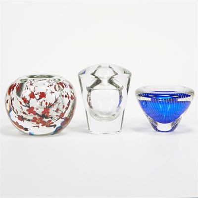 Lot 265 - Glass Paperweight Bowl Heilman-Roessler...