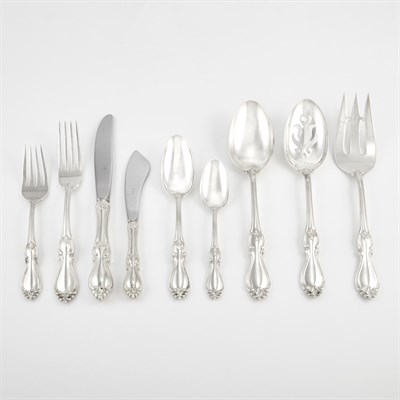 Lot 352 - Towle Sterling Silver Flatware Set In the...