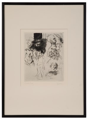 Lot 106 - Jack Levine ASHKENAZI II; VOLPONE II; VOLPONE...