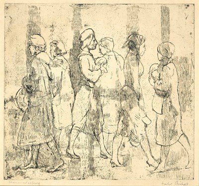 Lot 5 - Isabel Bishop (1902-1988) IN THE BUS; NUDE;...