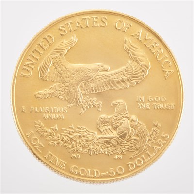 Lot 1209 - United States 1987 $50 Gold Eagle Nice...