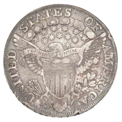 Lot 1184 - United States 1801 Draped Bust Silver Dollar...