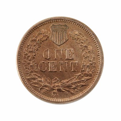 Lot 1174 - United States 1860 1 Cent Indian Choice and...