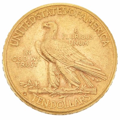 Lot 1204 - United States 1914-D $10 Indian Almost...