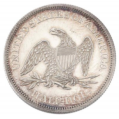 Lot 1180 - United States 1860 50 Cents Seated Liberty No...
