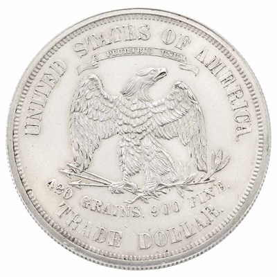 Lot 1187 - United States 1873 Trade Dollar Brilliant...
