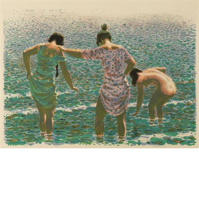 Lot 107 - Joseph Hirsch (1910-1981) SEPTEMBER MORN (COLE...