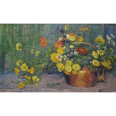 Lot 24 - Clara D. Davidson American. 1874-1962 Garden...