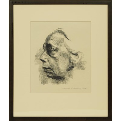 Lot 127 - Kathe Kollwitz SELBSTBILDNIS IM PROFIL (K. 227;...