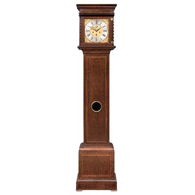 Lot 597 - William III Walnut Seaweed Marquetry Tall Case...