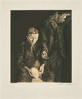 Lot 108 - Käthe Kollwitz ZERTRETENE (K. 48; KN. 49)...