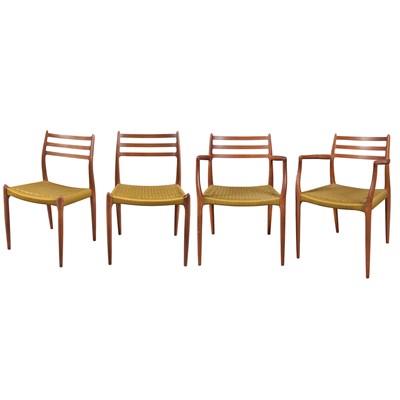 Lot 236 - Niels O. Møller Norwegian, 1920-1982 Set of...