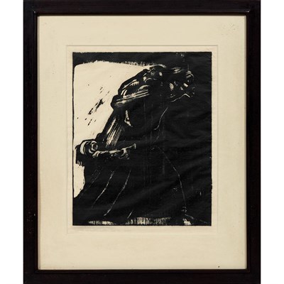 Lot 126 - Kathe Kollwitz FRAU MIT KINDERN IN DEN TOD...
