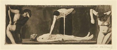 Lot 107 - Käthe Kollwitz AUS VIELEN WUNDEN BLUTEST DU, O...