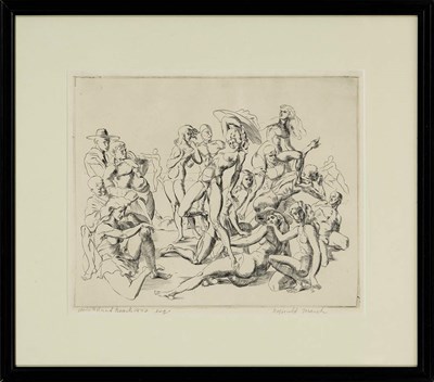 Lot 153 - Reginald Marsh CONEY ISLAND BEACH (S. 220)...