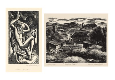 Lot 97 - Leon Underwood (1890-1979) SIMIAN ECSTASY Wood...