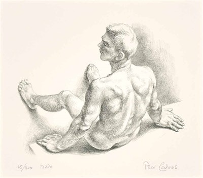 Lot 21 - Paul Cadmus TEDDO (D. 59) Lithograph, 1985,...