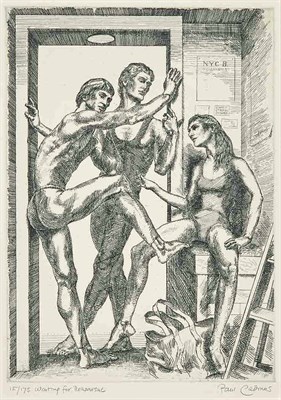 Lot 19 - Paul Cadmus (1904-1999) WAITING FOR REHEARSAL...