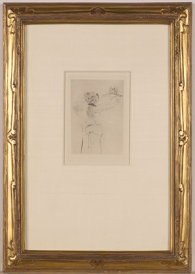 Lot 63 - Felicien Rops MODERNITÉ (ROUIR 767) Drypoint,...