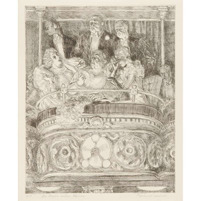 Lot 152 - Reginald Marsh (1898-1954) BOX AT THE...
