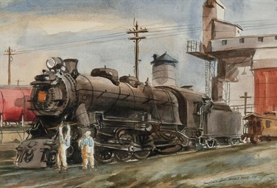 Lot 104 - Reginald Marsh American, 1898-1954...
