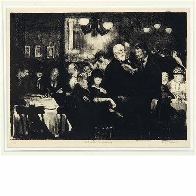 Lot 26 - George Bellows (1882-1925) ARTISTS' EVENING...