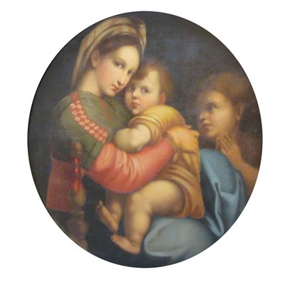 Lot 10 - After Raphael Sanzio Madonna della Sedia...